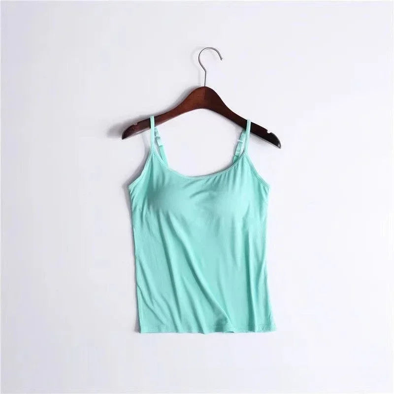 Women's Padded Cami Bra Top
