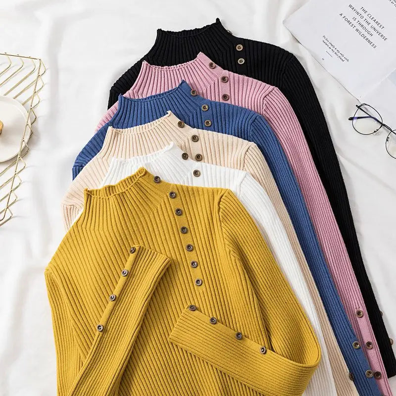 Women's Button-Front Sweater
