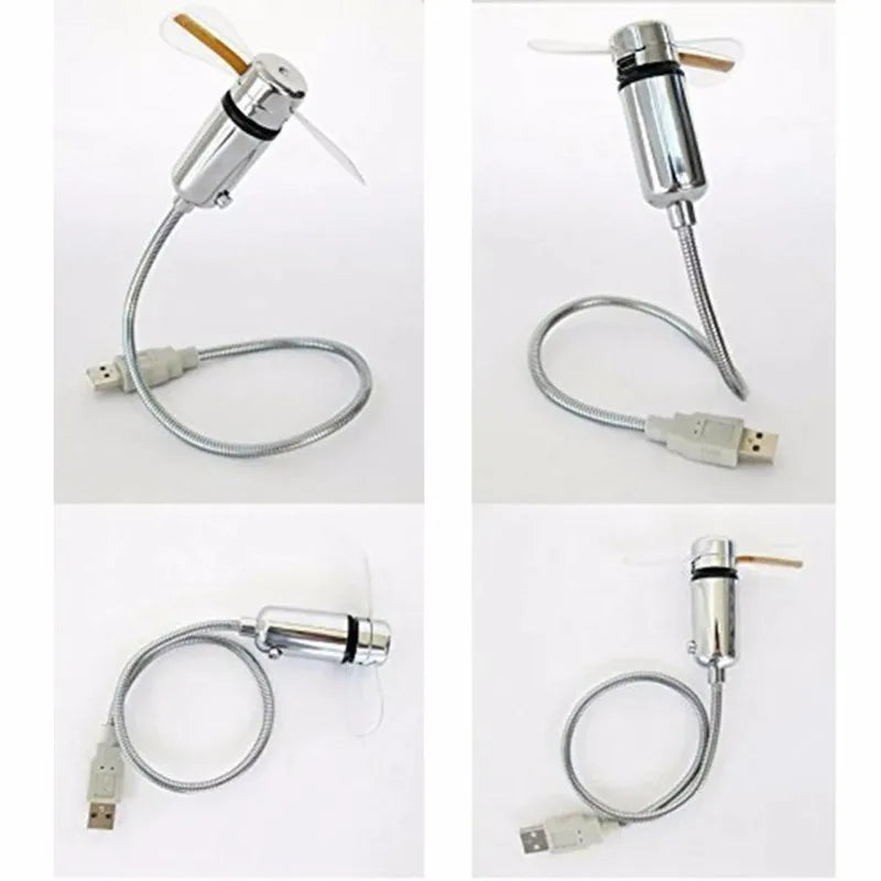 Programmable USB LED Message Fan