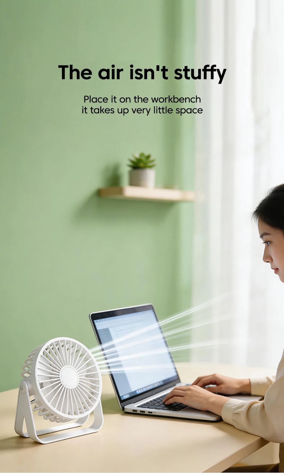 Adjustable Mini USB Fan
