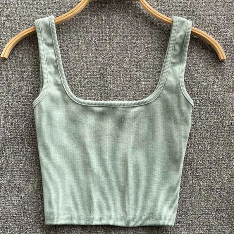 Women's Backless Crop Tank Top