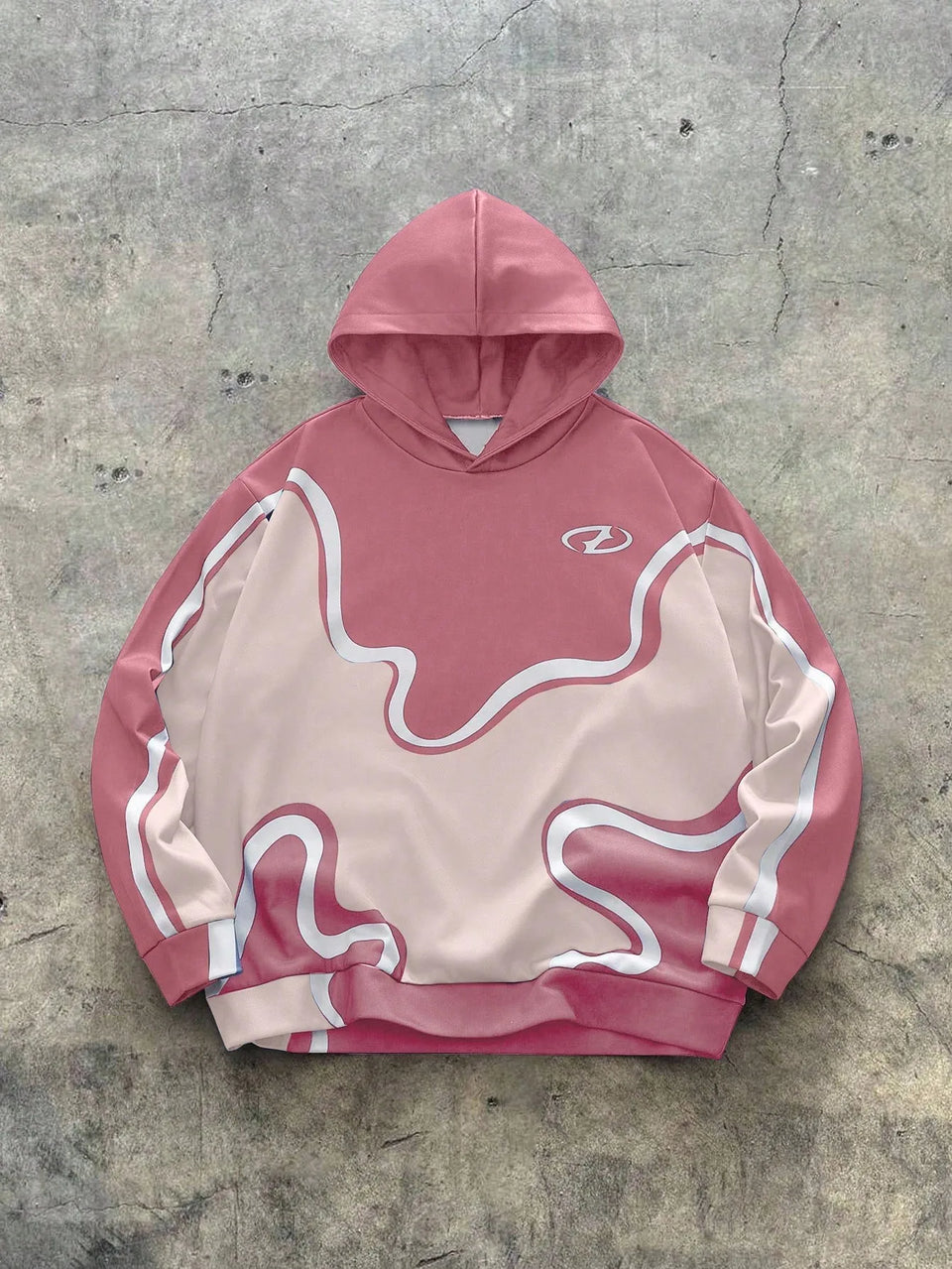 The new men's hooded sweatshirt for Spring and Autumn 2025 features a casual comfortable and soft 3D pattern print