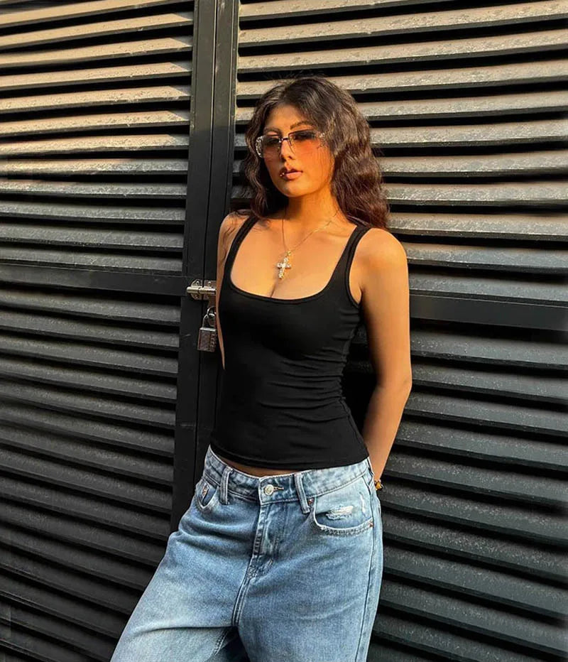 Women's Square-Neck Tank Top