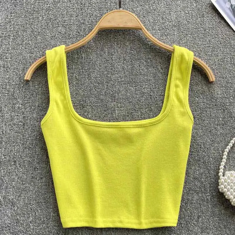 Women's Backless Crop Tank Top