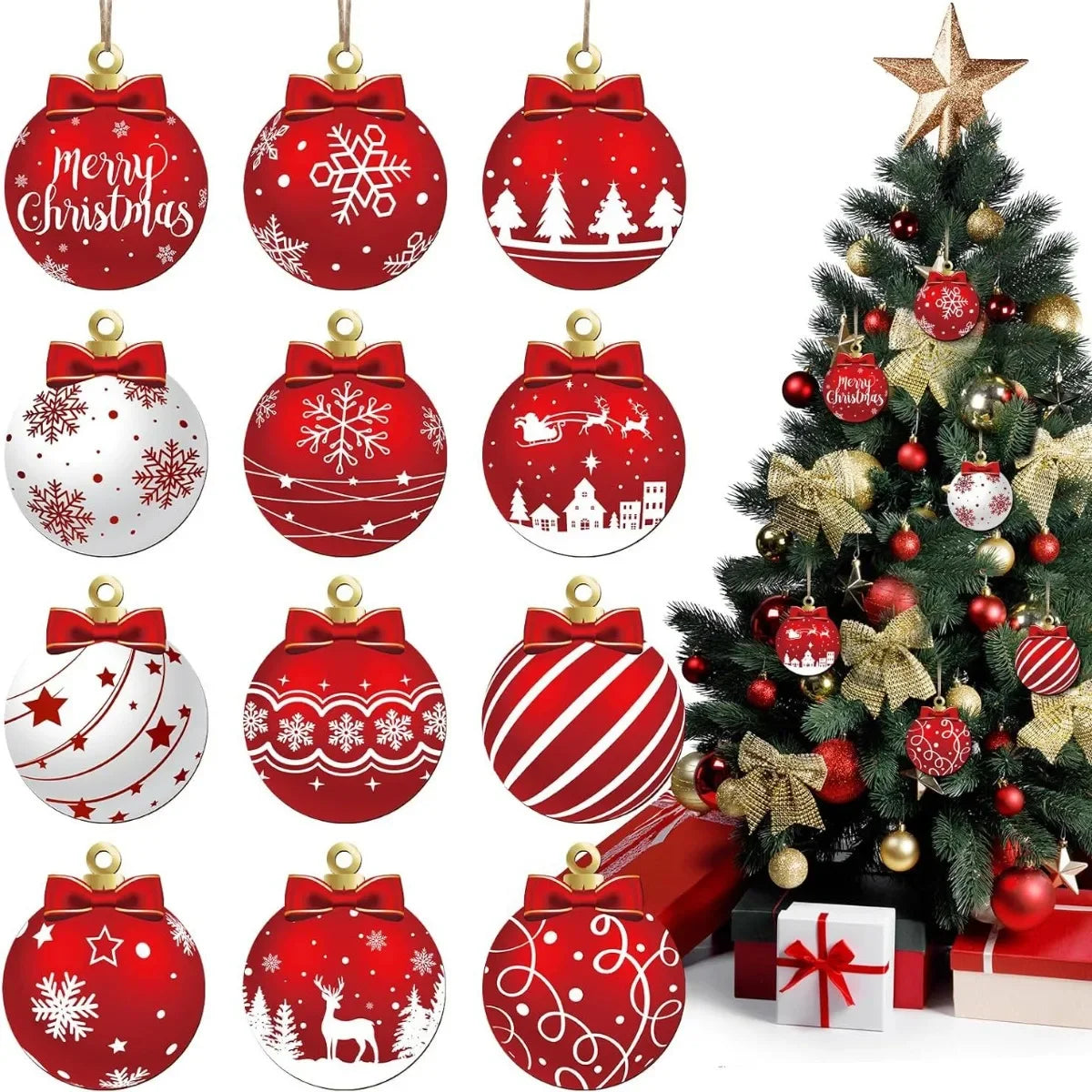 Christmas Ball Ornament Set