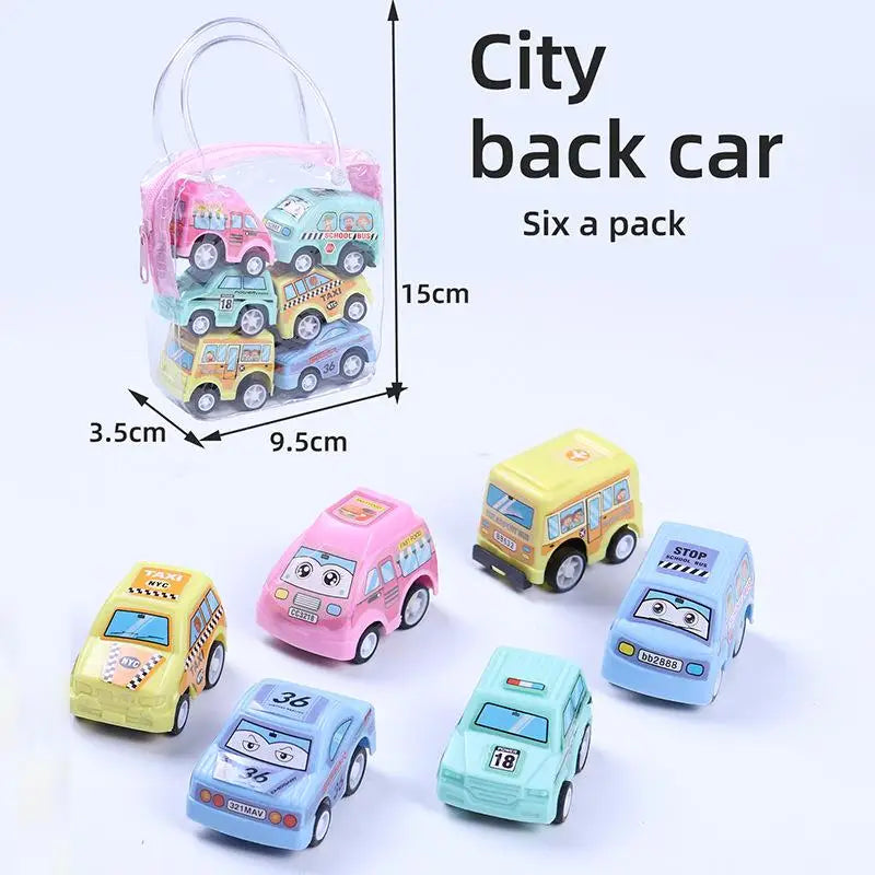 Mini Pull-Back Vehicle Set