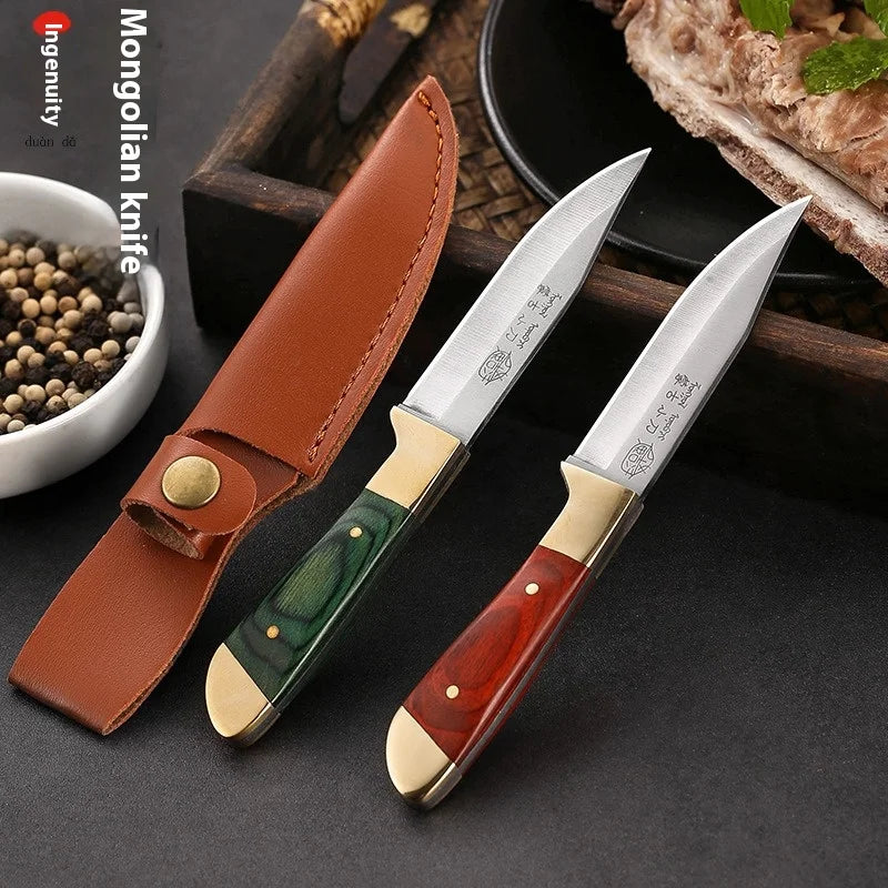 Compact Kitchen and Barbecue Knife