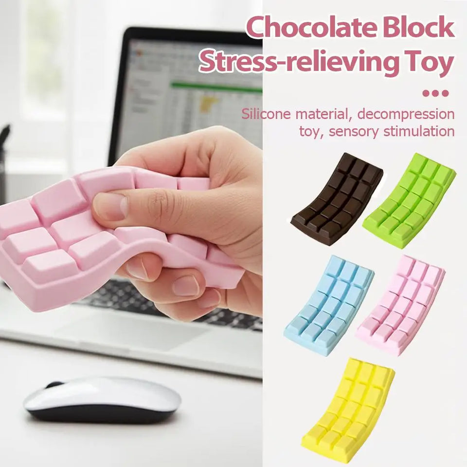Chocolate Bar Squishy Toy