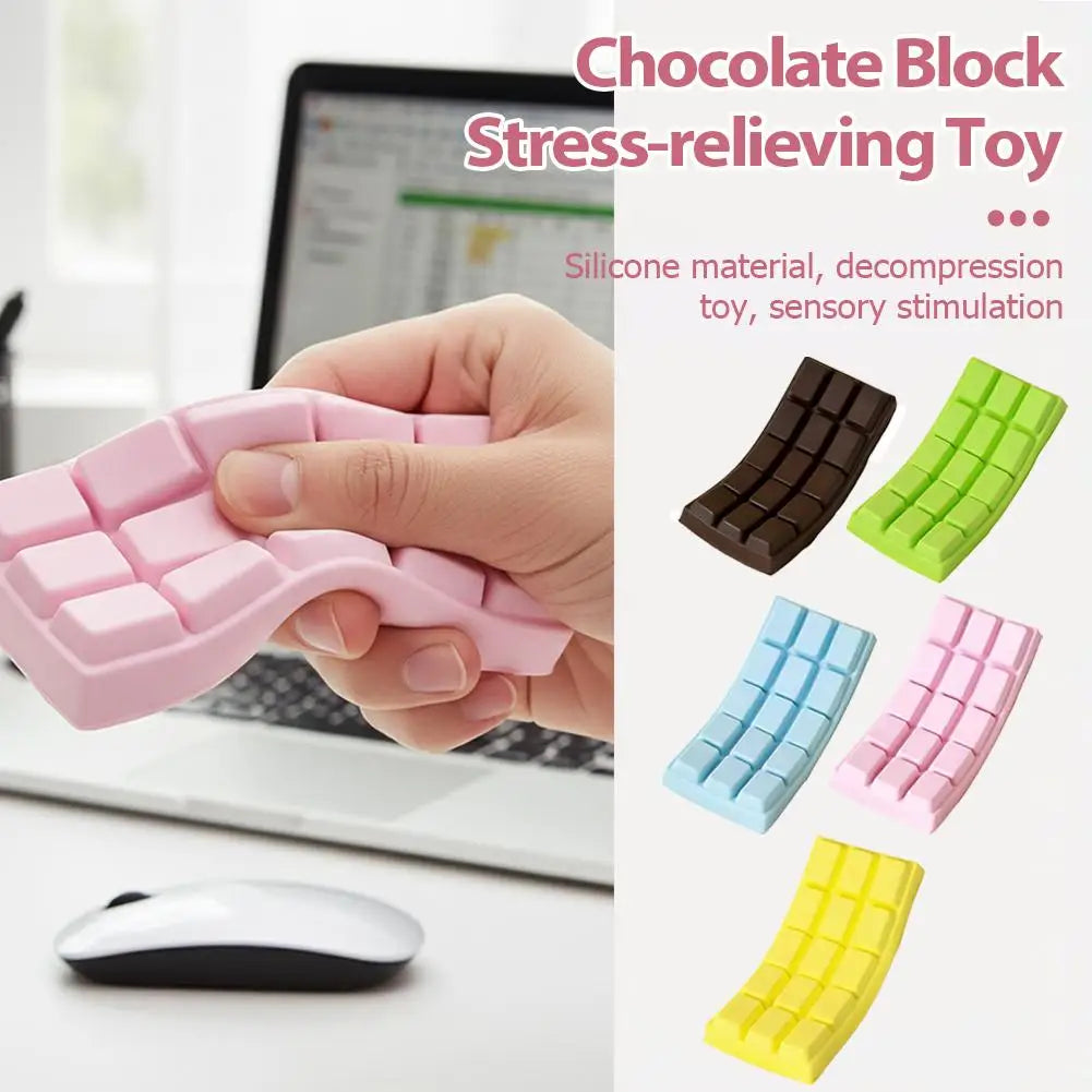 Chocolate Bar Squishy Toy