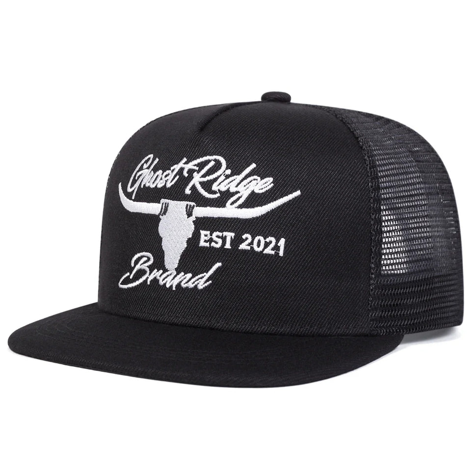 Bullhead Letter Hip-hop Net Baseball Cap
