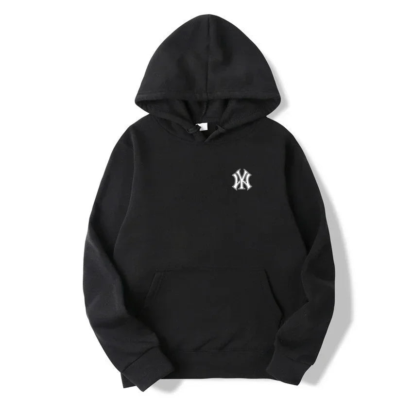Men's Printed Pullover Hoodie Casual Outdoor Sports Sweatshirt Premium Quality Versatile Activewear
