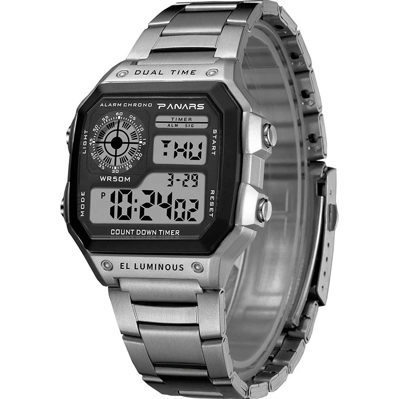 Men's Square-Dial Watch
