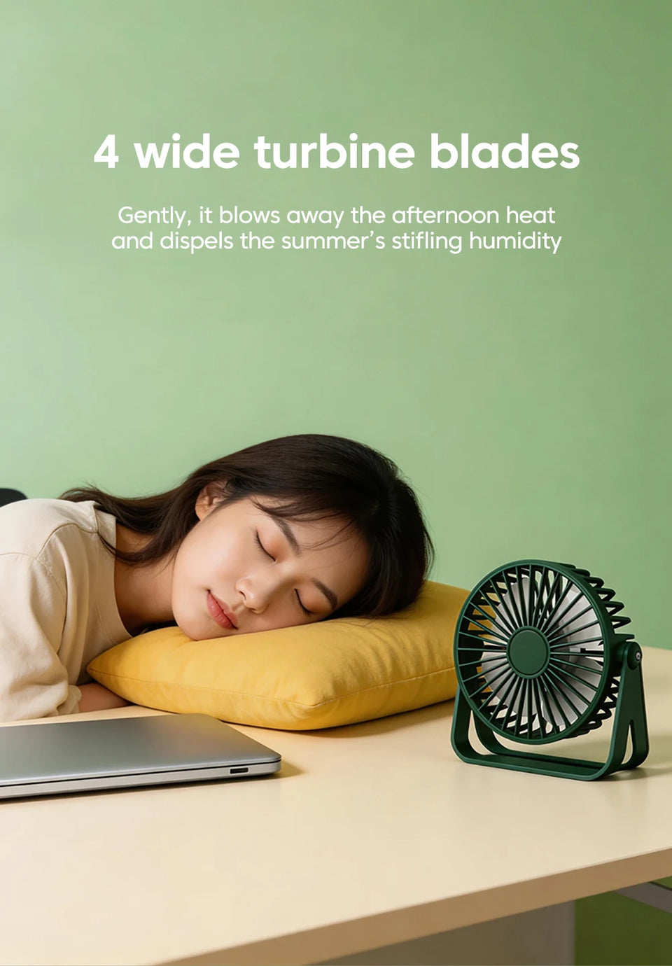 Adjustable Mini USB Fan