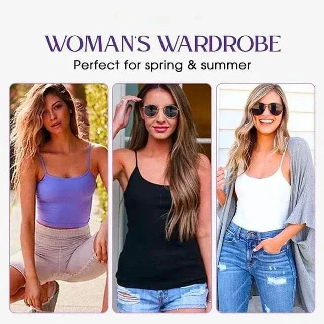 Women's Padded Cami Bra Top