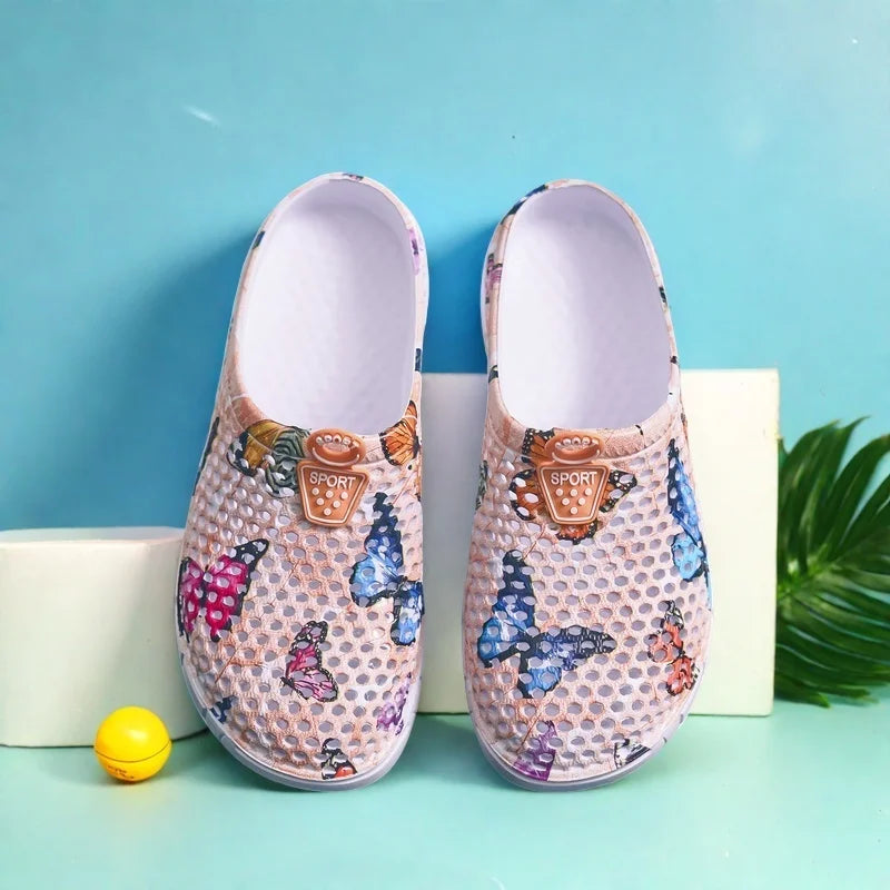 Women's Printed Clogs
