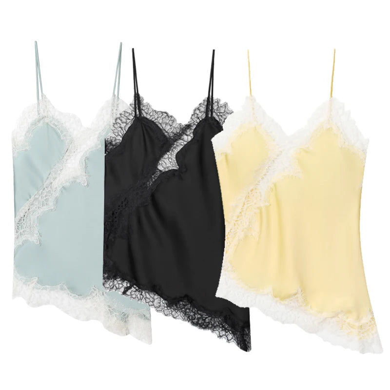 Women's Lace-Trim Cami Top