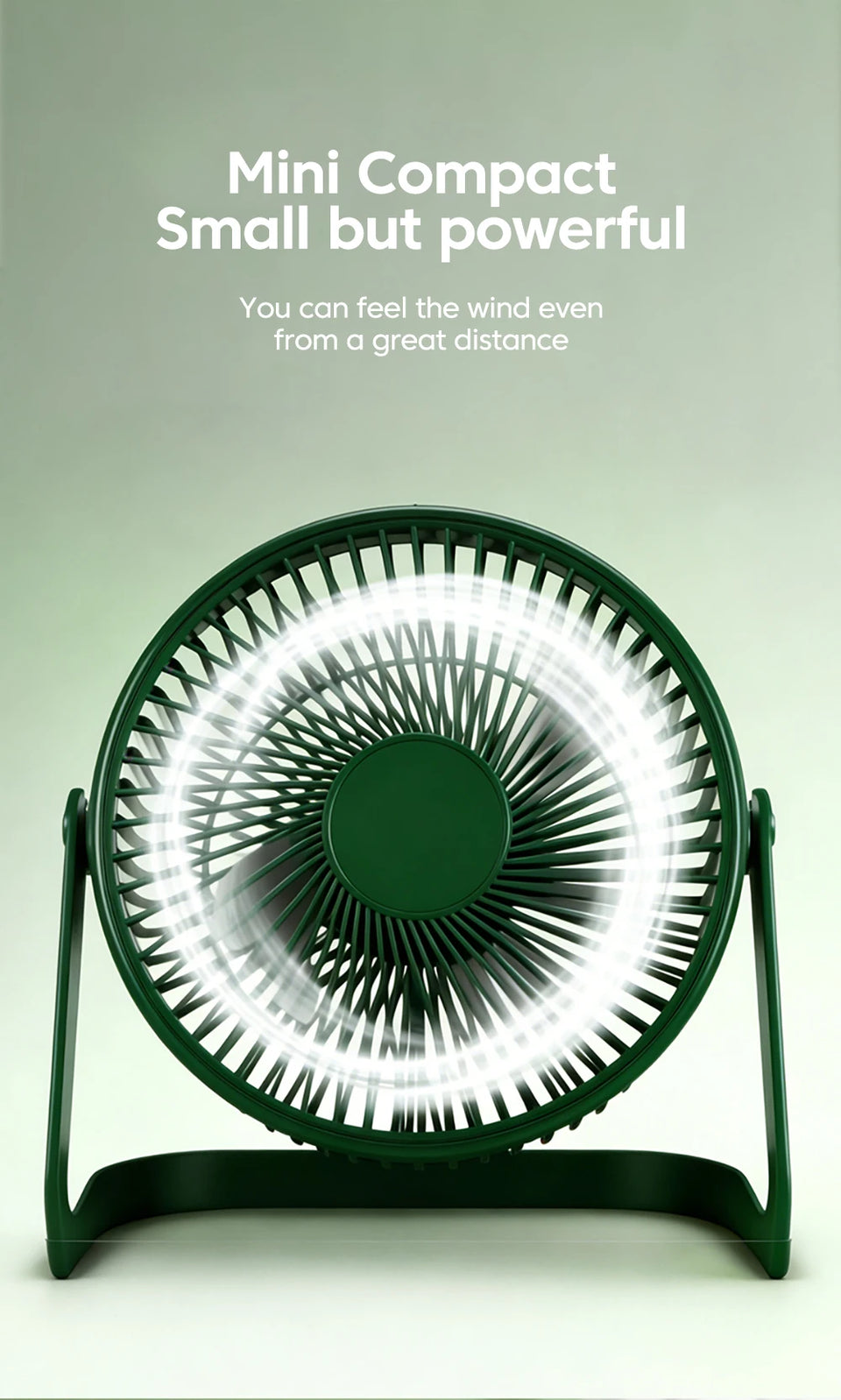 Adjustable Mini USB Fan