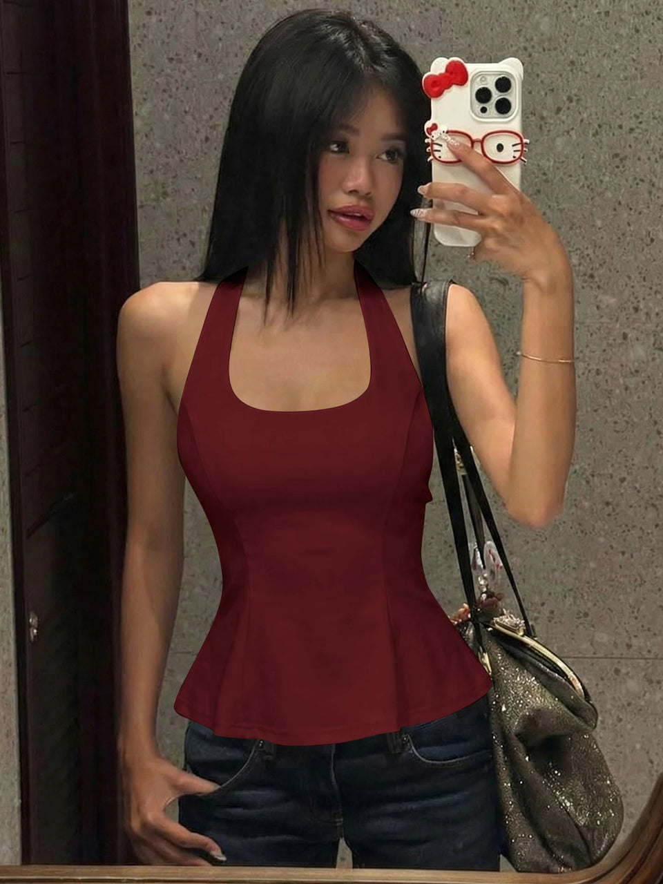 Women's Halter Tank Top