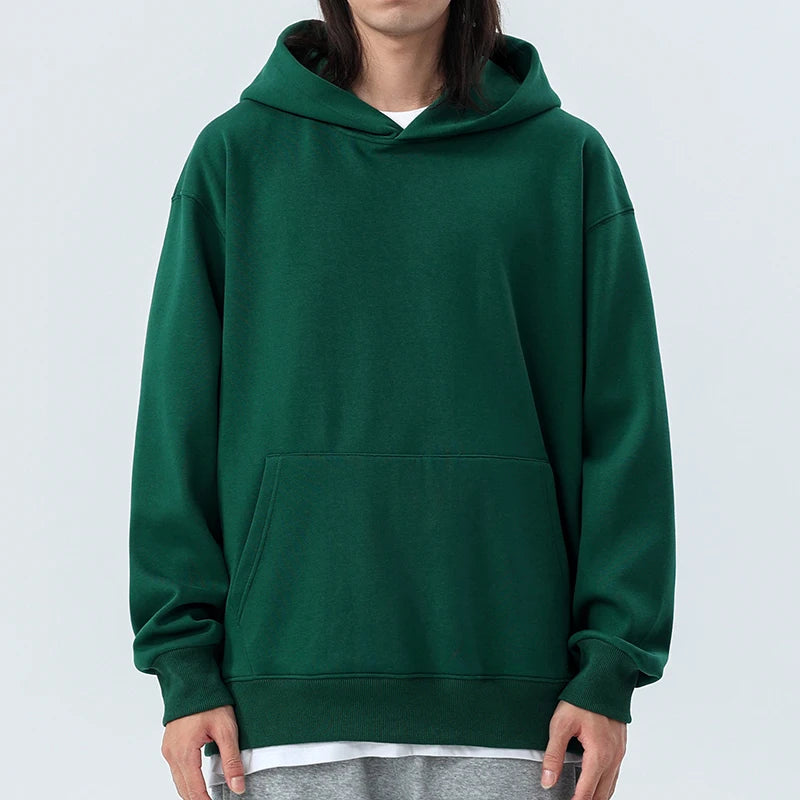 2026 New Men'sSweatshirt Casual Streetwear Pullovers Sport Fitness Pocket Hoodies Multi Color