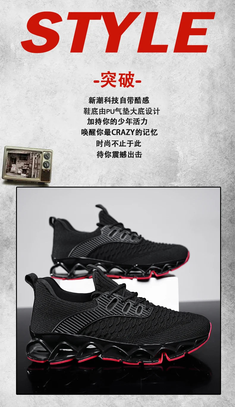 Men's Breathable Mesh Slip-On Shoes