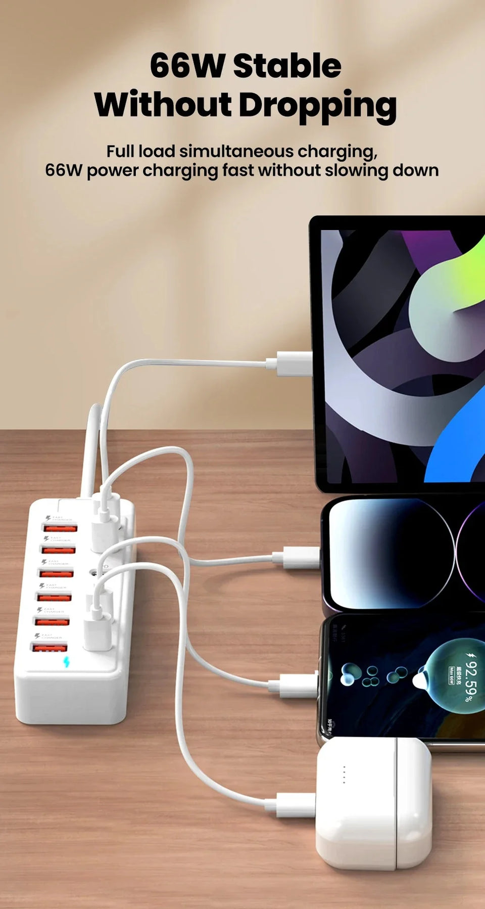 12-Port USB Charging Hub