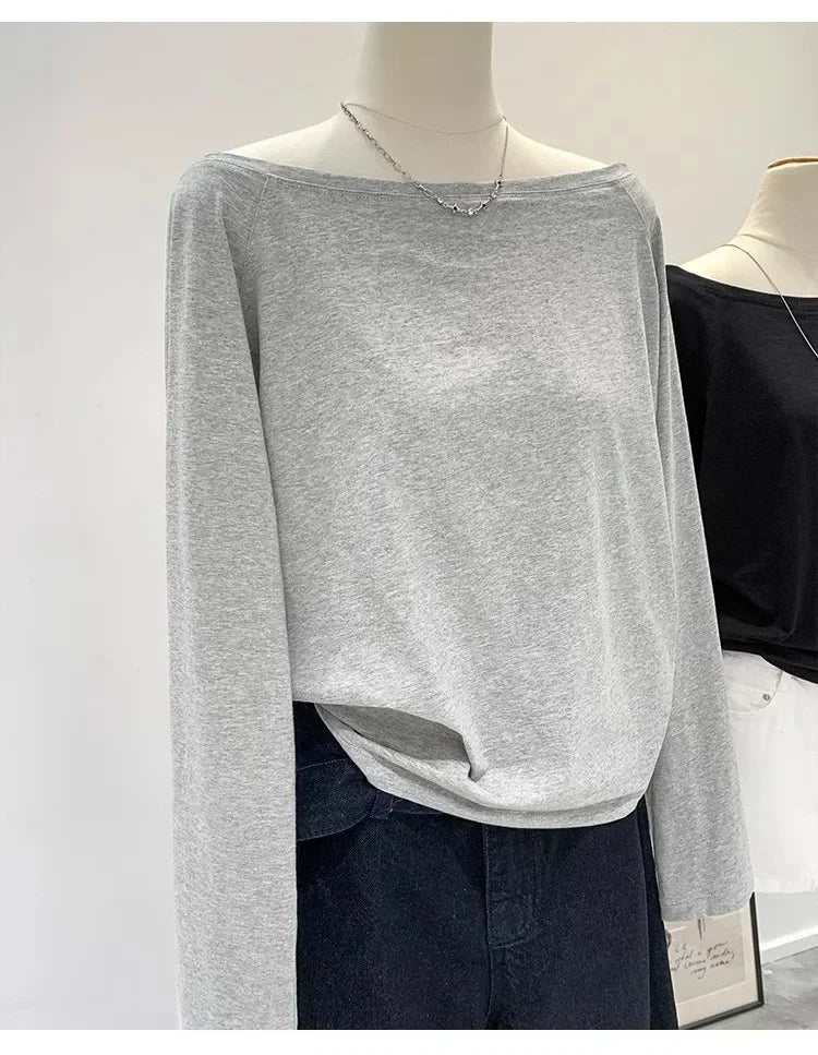 Women's One-Shoulder Shirt