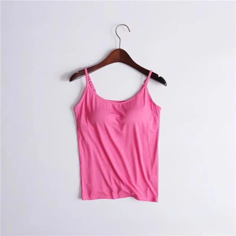 Women's Padded Cami Bra Top