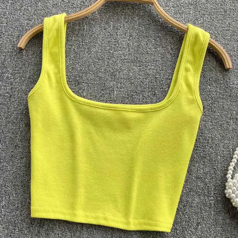 Women's Backless Crop Tank Top