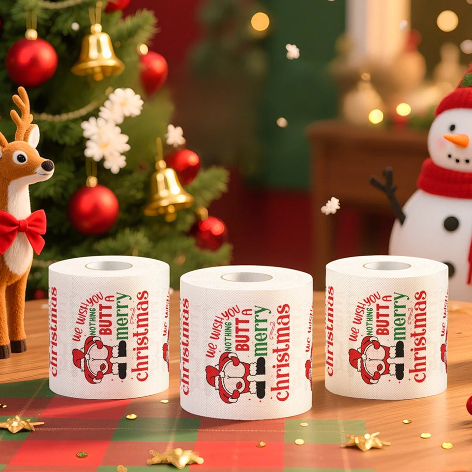 Christmas Toilet Paper Roll