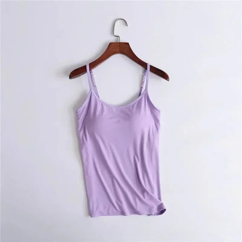 Women's Padded Cami Bra Top