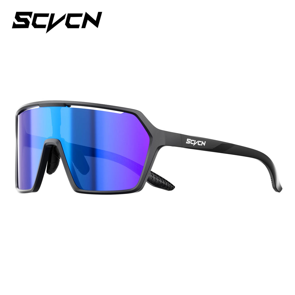 SCVCN Photochromic Sunglasses for Men Cycling Glasses UV400n Women Driving Glasses MTB Road Bike Sport Eyewear Running