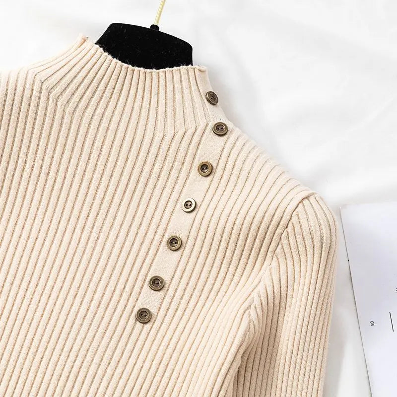 Women's Button-Front Sweater