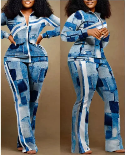 Women's Printed Clothing Set
