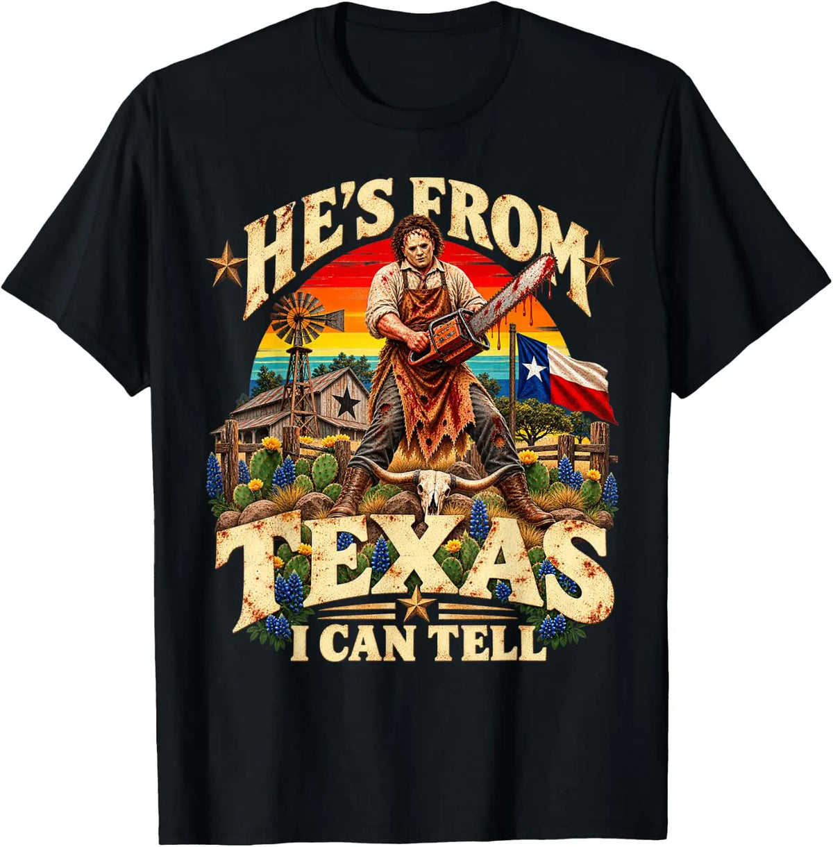 Chainsaw Horror T-Shirt