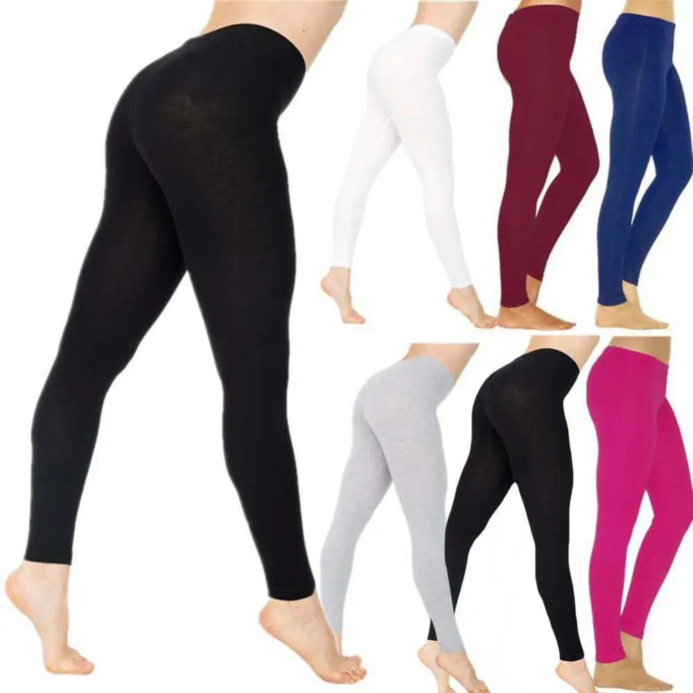 Women's Solid Leggings