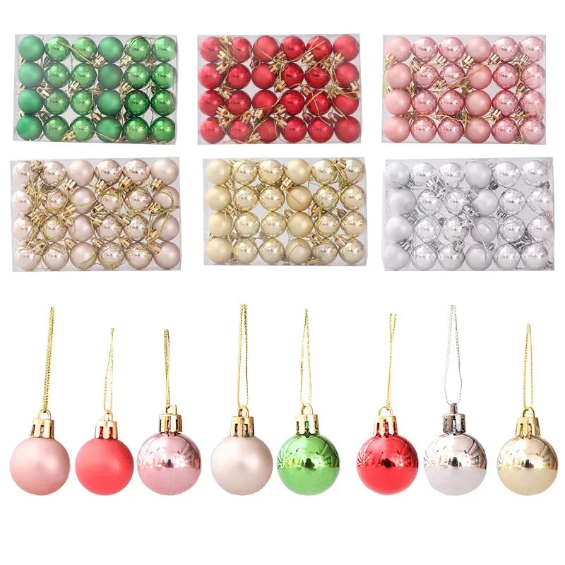 Christmas Ball Ornament Set