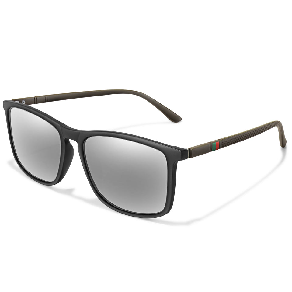 Luxury Square Vintage Polarized Windproof Fishing Sunglasses Cycling Eyewear Men Women Fashion Travel Driving Glasses UV400