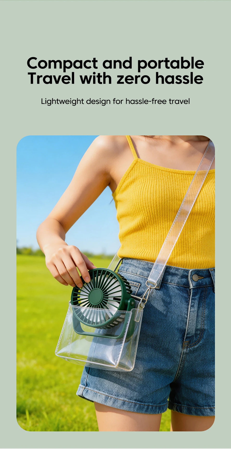 Adjustable Mini USB Fan