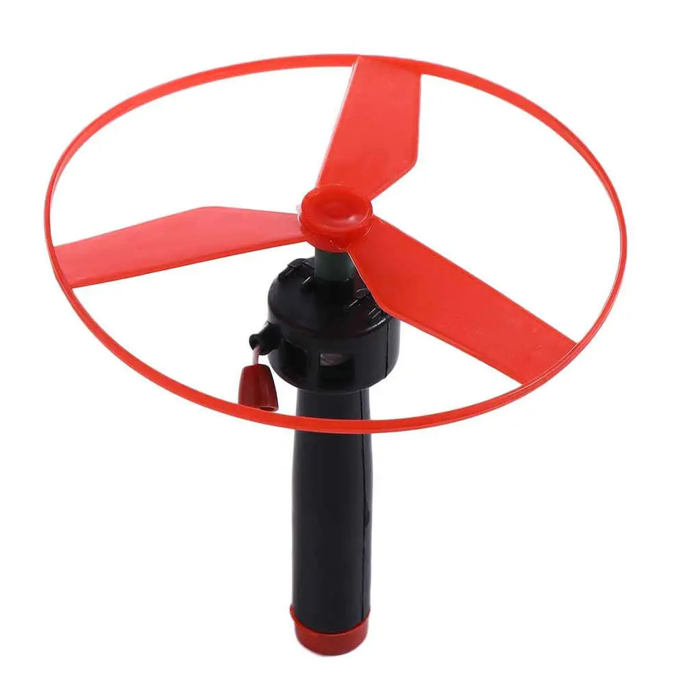 Pull-String Flying Disc