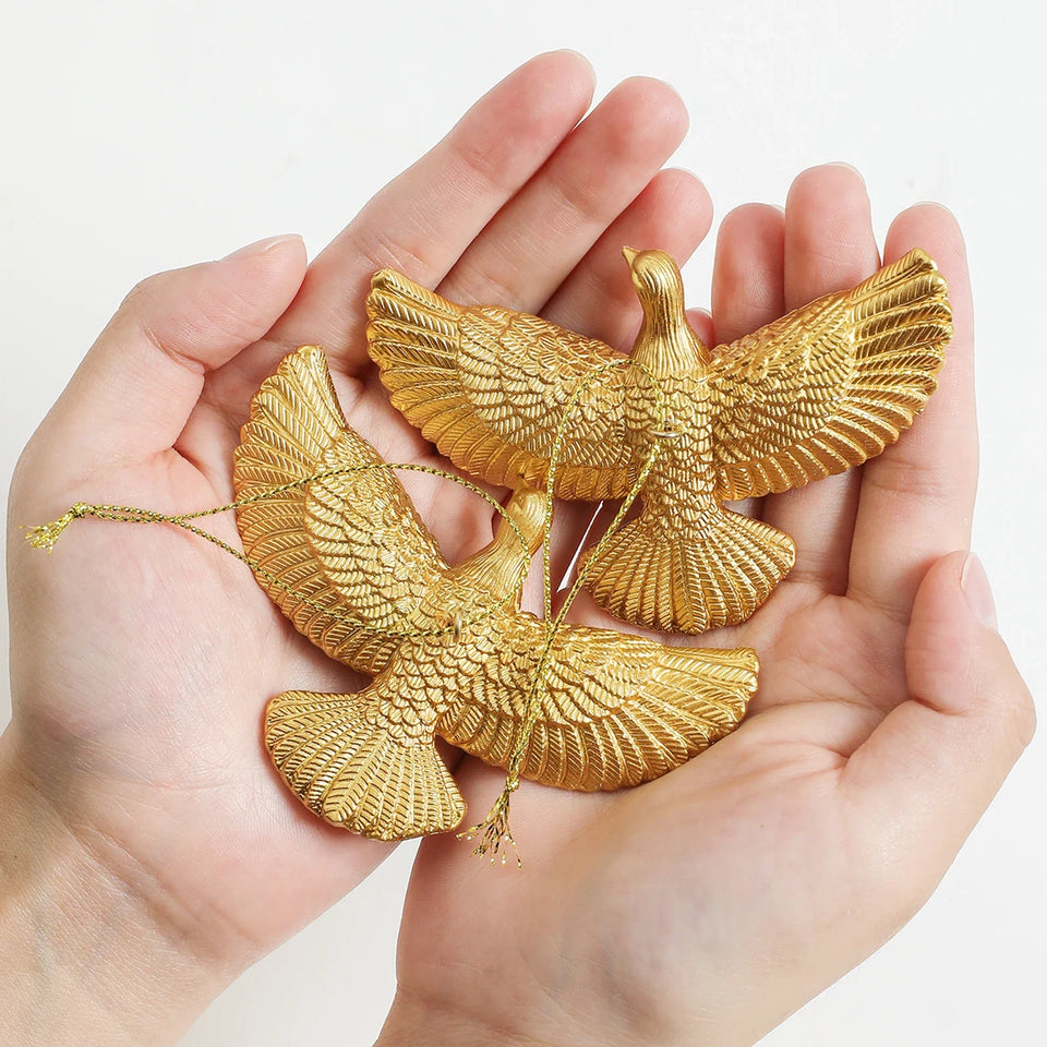 White Peace Dove Ornament