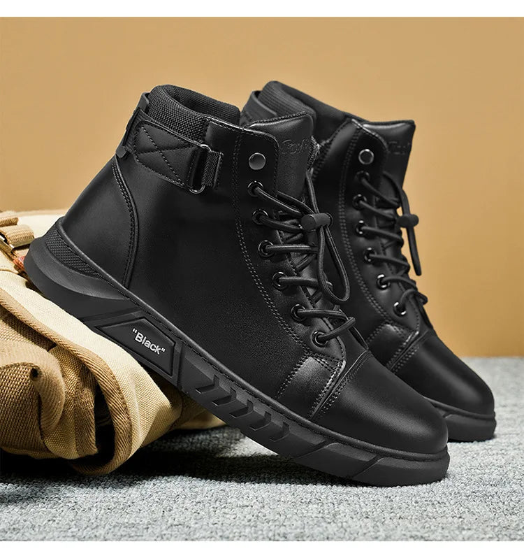 Men's Fleece-Lined Winter Boots