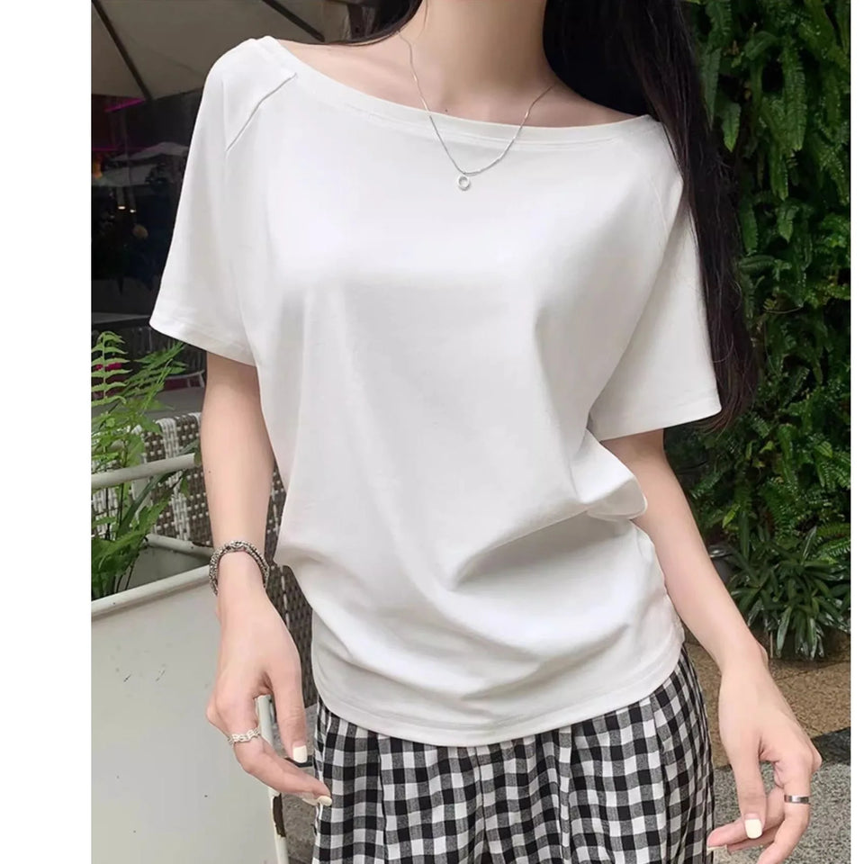 Women's One-Shoulder Shirt