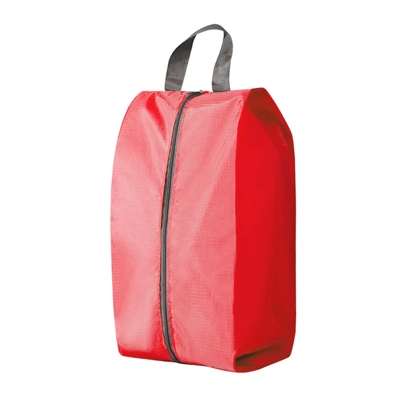 Black Polyester Shoe Storage Bag with Zipper
