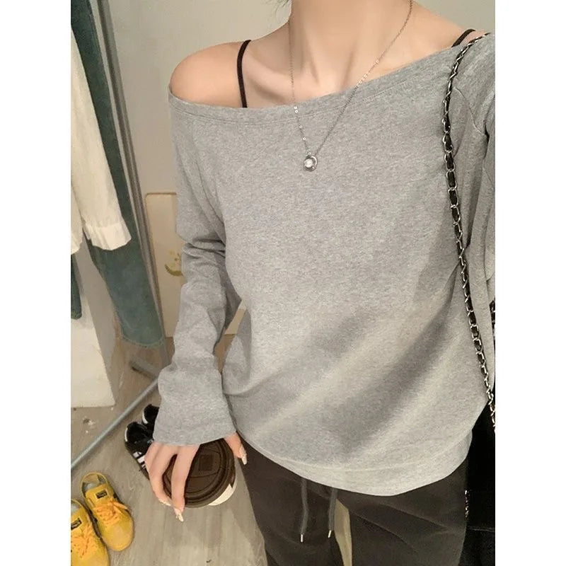 Women's One-Shoulder Shirt