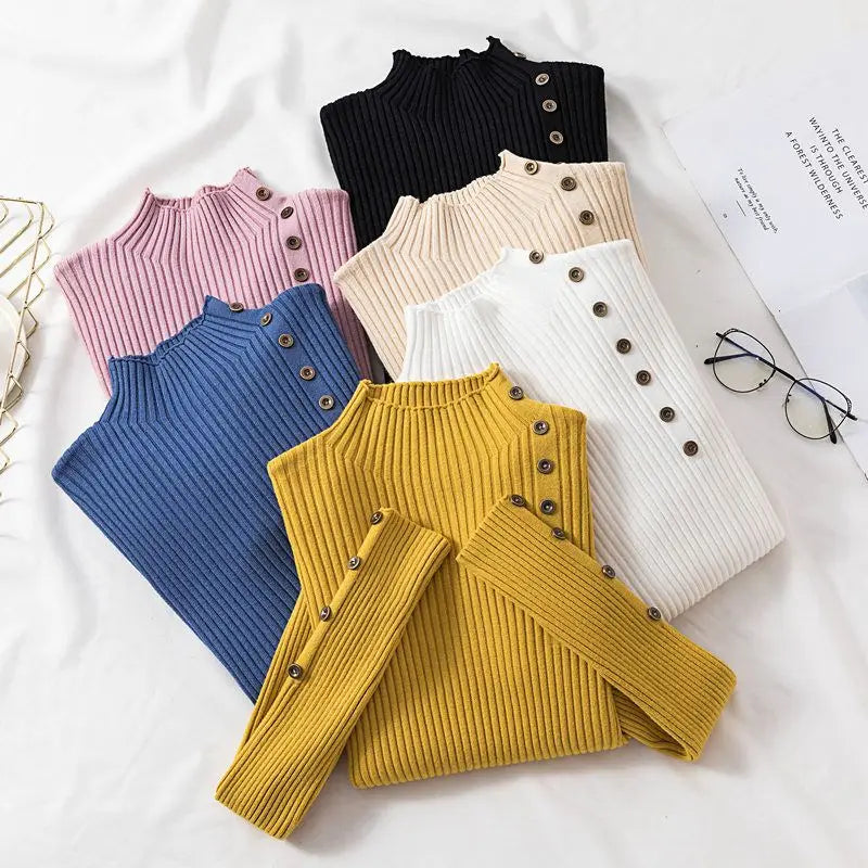 Women's Button-Front Sweater
