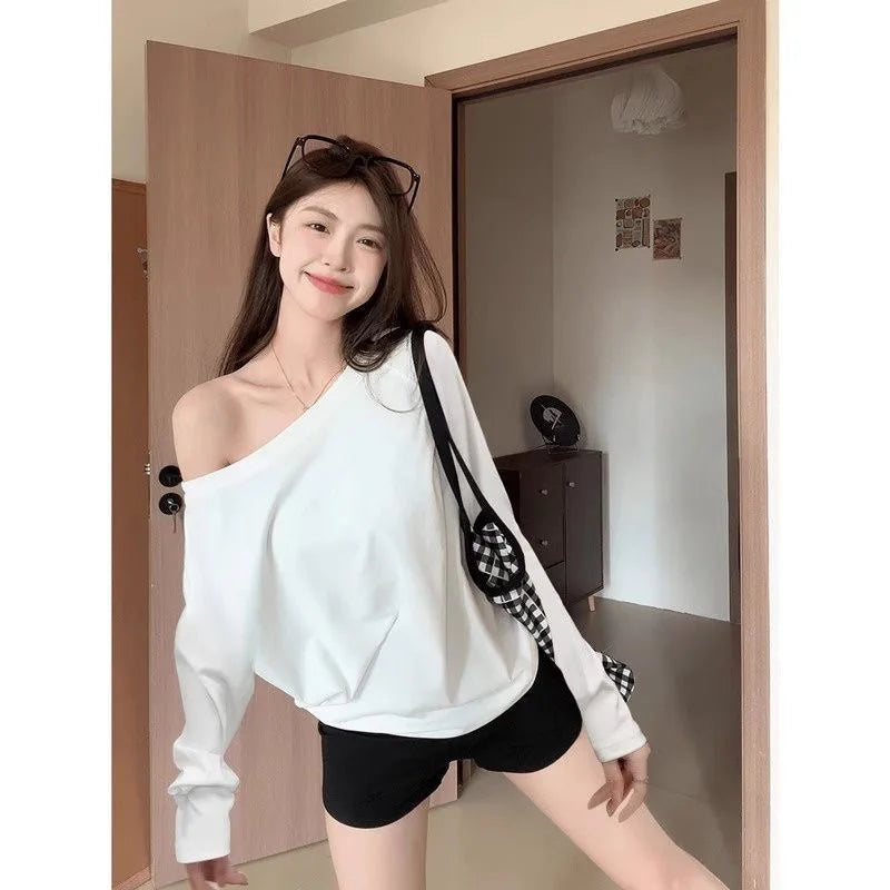 Women's One-Shoulder Shirt