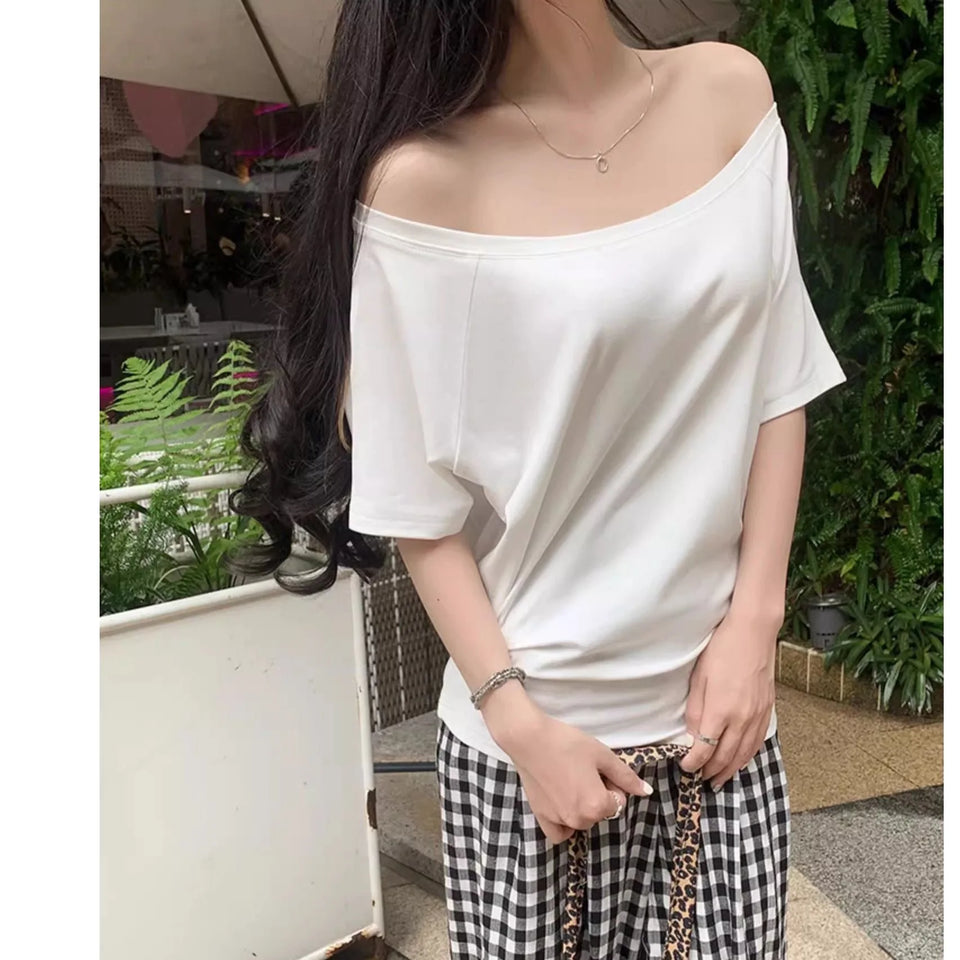 Women's One-Shoulder Shirt
