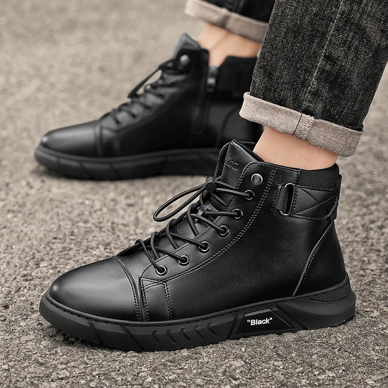 Men's Fleece-Lined Winter Boots