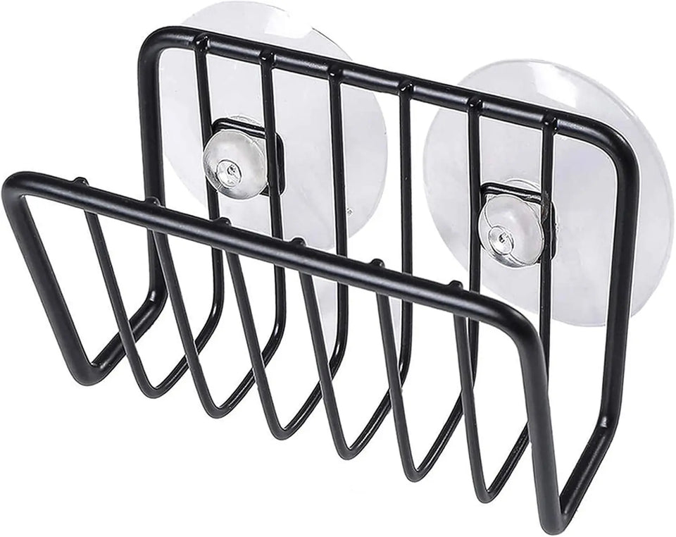 Stainless Steel Suction Cup Sponge Holder