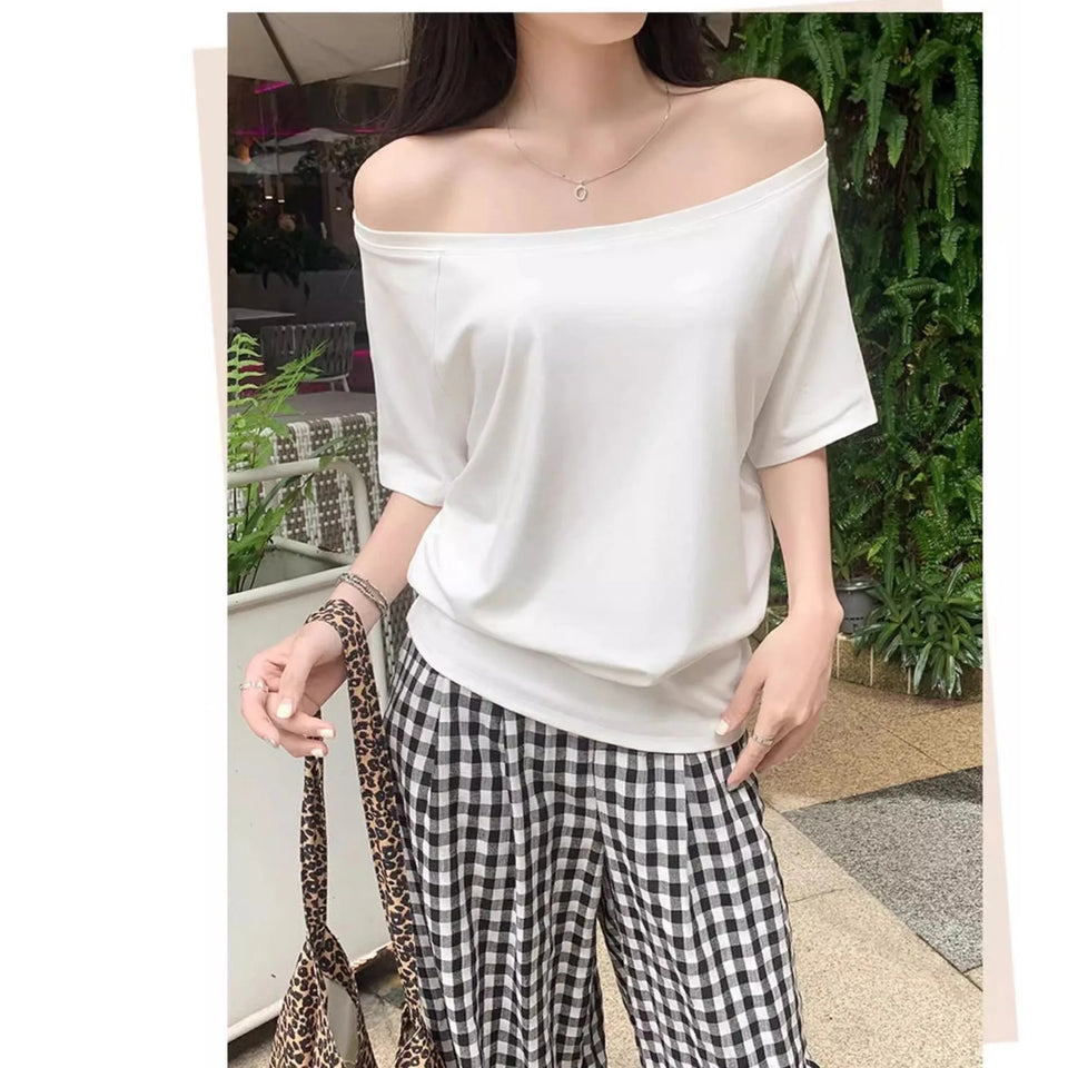 Women's One-Shoulder Shirt